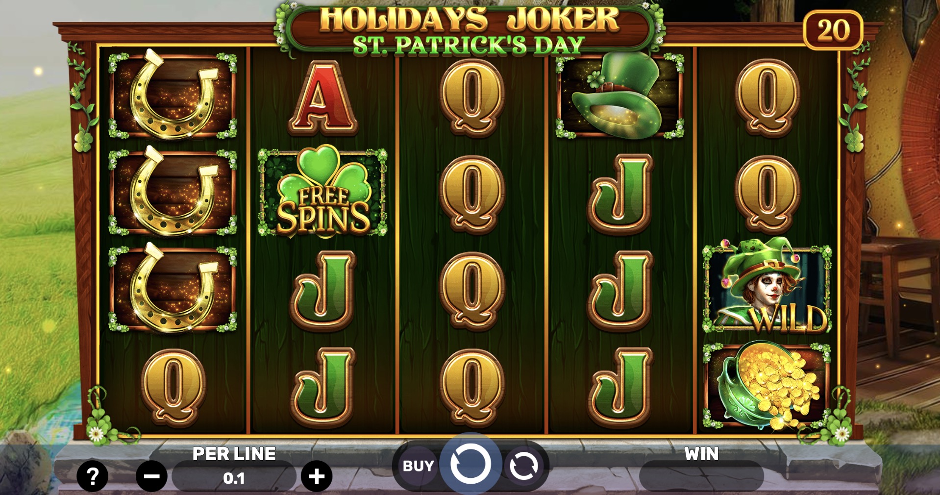   Holidays Joker  St. Patricks Day   Spinomenal  Casino Rubin Online